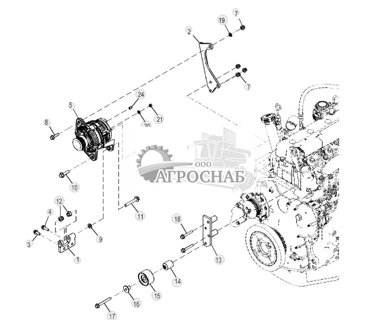 Генератор, 80 А - ST879774 130.jpg